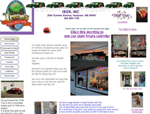 Tablet Screenshot of irenesglass.com